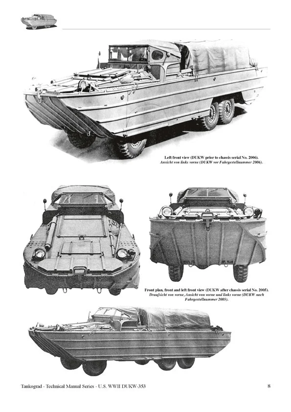 U.S. WW II DUKW-353 - Tankograd 6003 — David Doyle Books